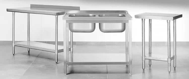 ARREDAMENTO ACCIAIO INOX