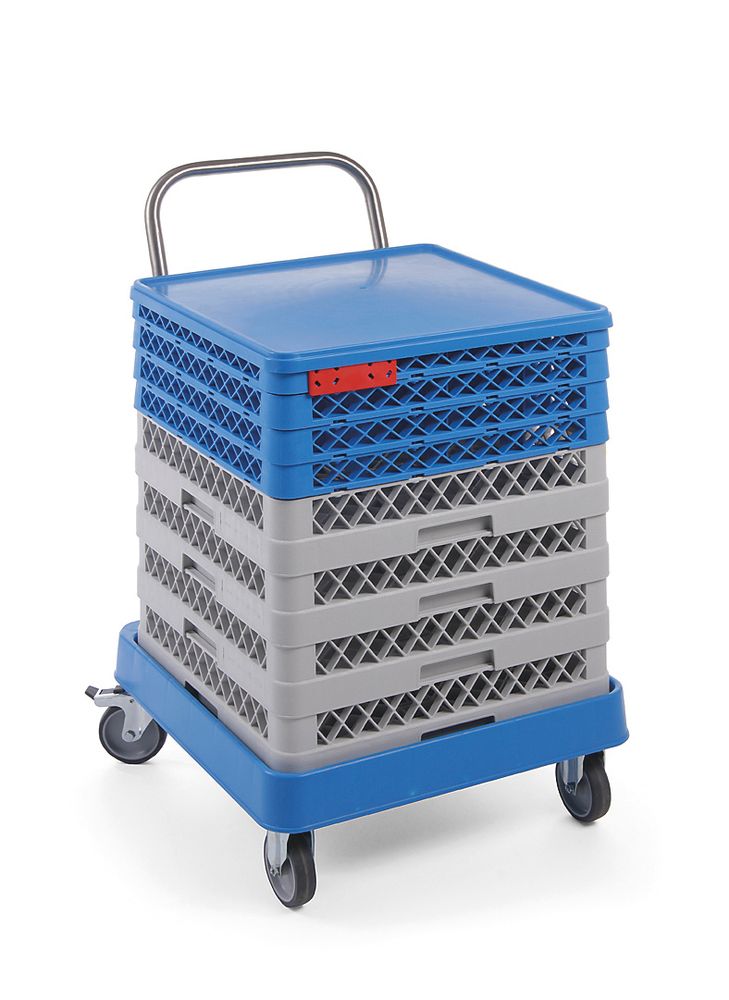 Carrello per cestelli da lavastoviglie con manico,575x545x(H)920mm