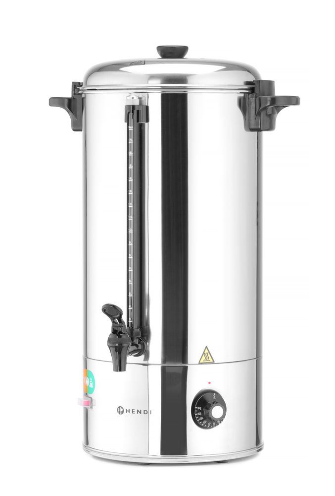 Bollitore per bevande calde, 9L, Argento, 230V/2200W, 370x332x(H)472mm