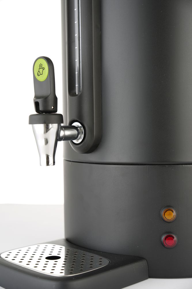 Caldaia per bevande calde nero opaco – Design by Bronwasser,, 9L, Nero, 220-240V/950W, 307x330x(H)450mm