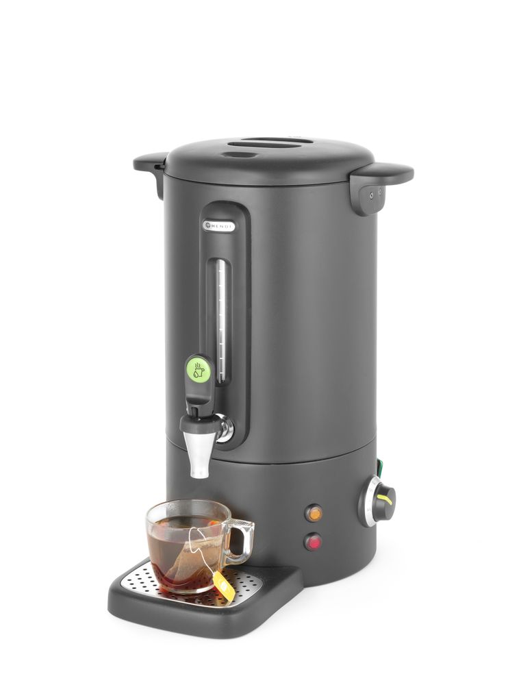 Caldaia per bevande calde nero opaco – Design by Bronwasser,, 9L, Nero, 220-240V/950W, 307x330x(H)450mm