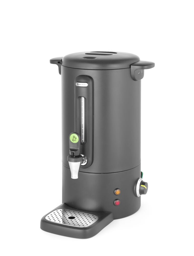 Caldaia per bevande calde nero opaco – Design by Bronwasser,, 16L, Nero, 220-240V/1650W, 357x380x(H)502mm