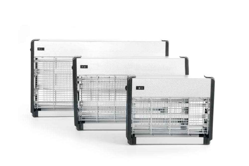 Apparecchio insetticida ad alto voltaggio, Raggio d’azione: 100 m², 230V/40W, 515x104x(H)315mm
