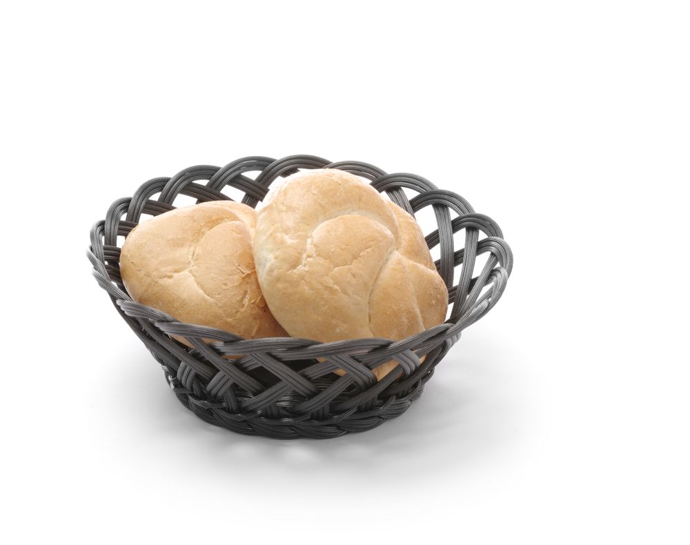 Cestini con lati intrecciati