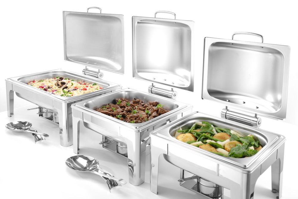 Chafing dish GN 2/3 finitura satinata