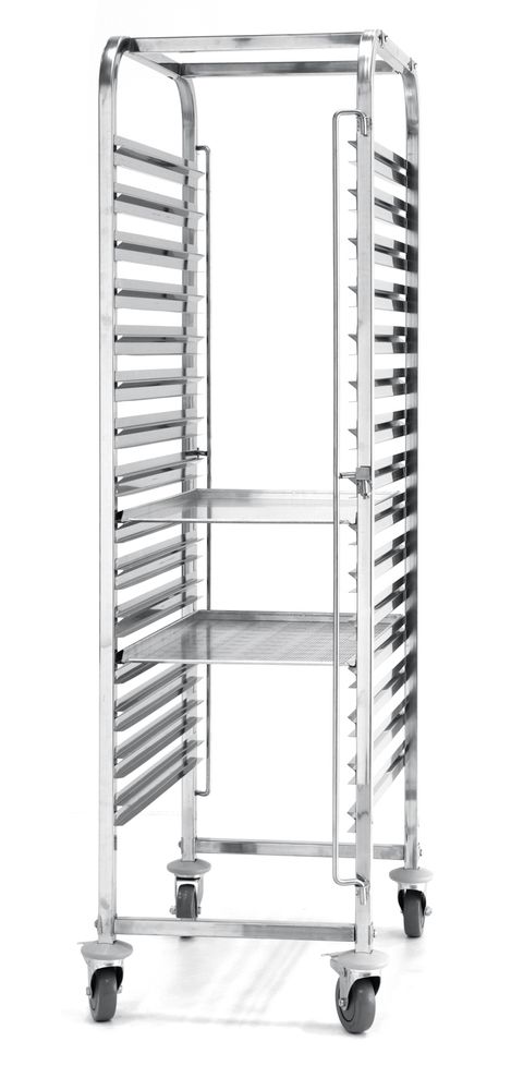 Carrello di sgombero - 15x 600x400,515x680x(H)1710mm