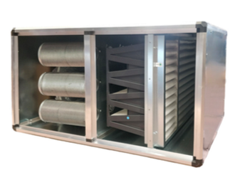 GRUPPO FILTRAZIONE CARBONI ATTIVI 12000 MCH PREFILTRO,FILTRO A TASCHE RIGIDE E FILTI CARBONE ATTIVO