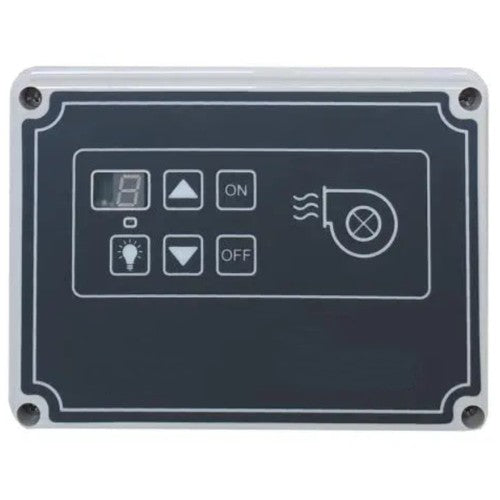 Variatore regolatore velocita digitale cappa aspirazione cucina ristorante motore + luci 4,5A