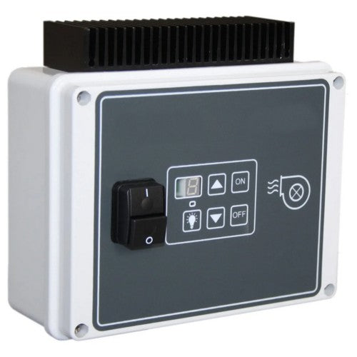 Variatore regolatore velocita digitale cappa aspirazione cucina ristorante motore + luci 10A