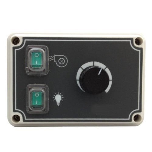 Variatore regolatore velocita manuale cappa aspirazione cucina ristorante motore + luci 4,5A