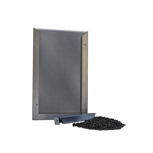 FILTRO PIANO CARBONE ATTIVO 400X500X23 MM