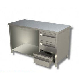 ARREDAMENTO ACCIAIO INOX