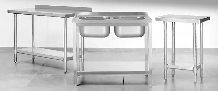ARREDAMENTO ACCIAIO INOX