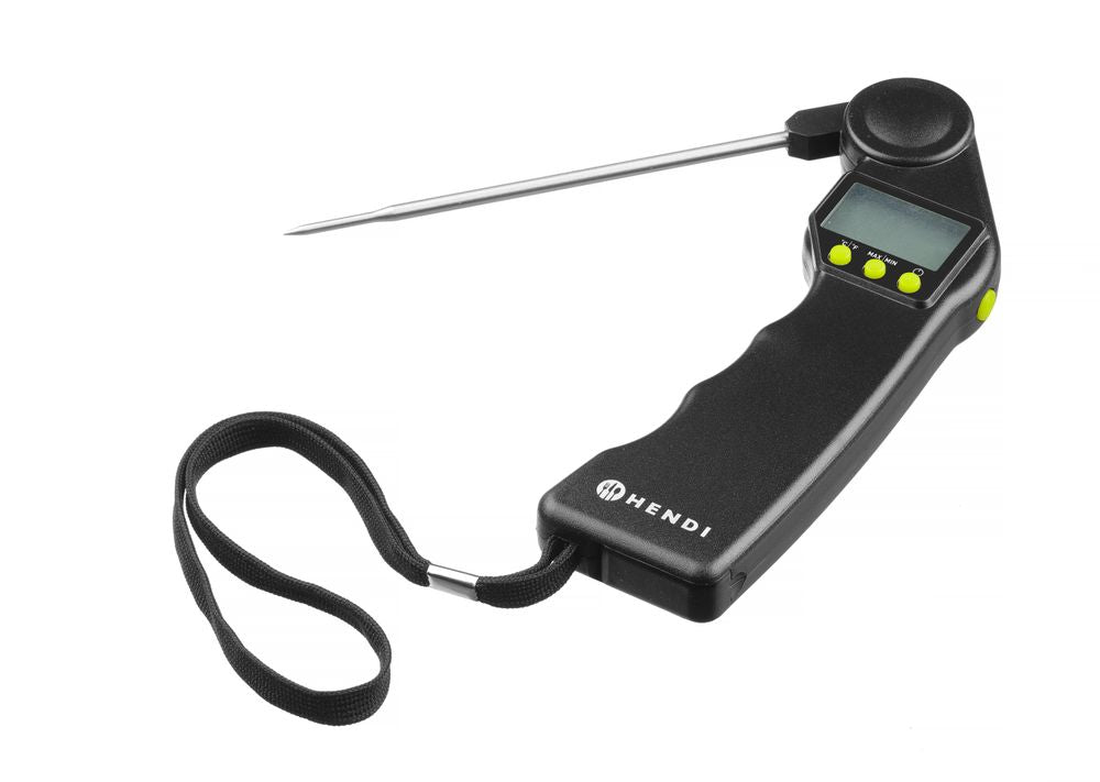 Termometro digitale con sonda pieghevole