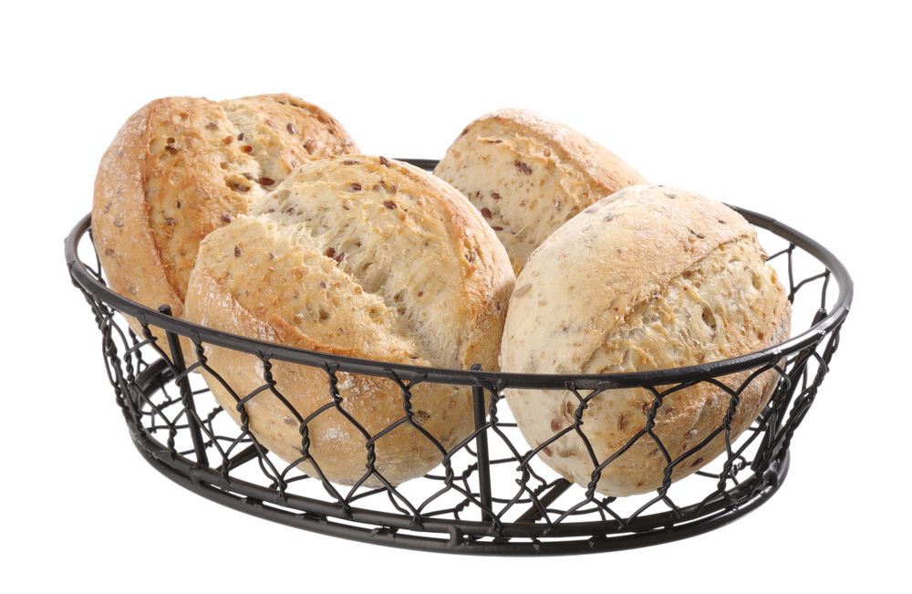 Cestino di filo metallico ovale