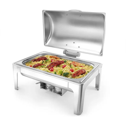 Chafing dish GN 1/1 finitura a specchio9L, 570x405x(H)320mm