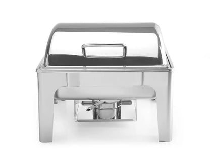 Chafing dish GN 2/3 finitura a specchio, 6L, 395x405x(H)320mm
