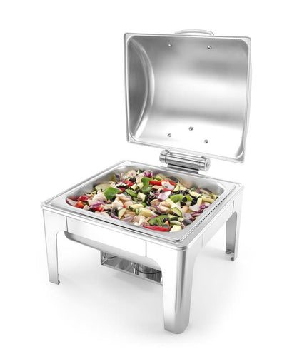 Chafing dish GN 2/3 finitura a specchio, 6L, 395x405x(H)320mm
