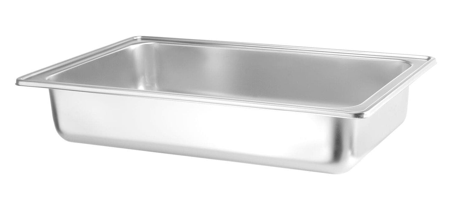 Chafing dish GN 1/1 finitura satinata, Profi Line, 9L, 570x430x(H)290mm