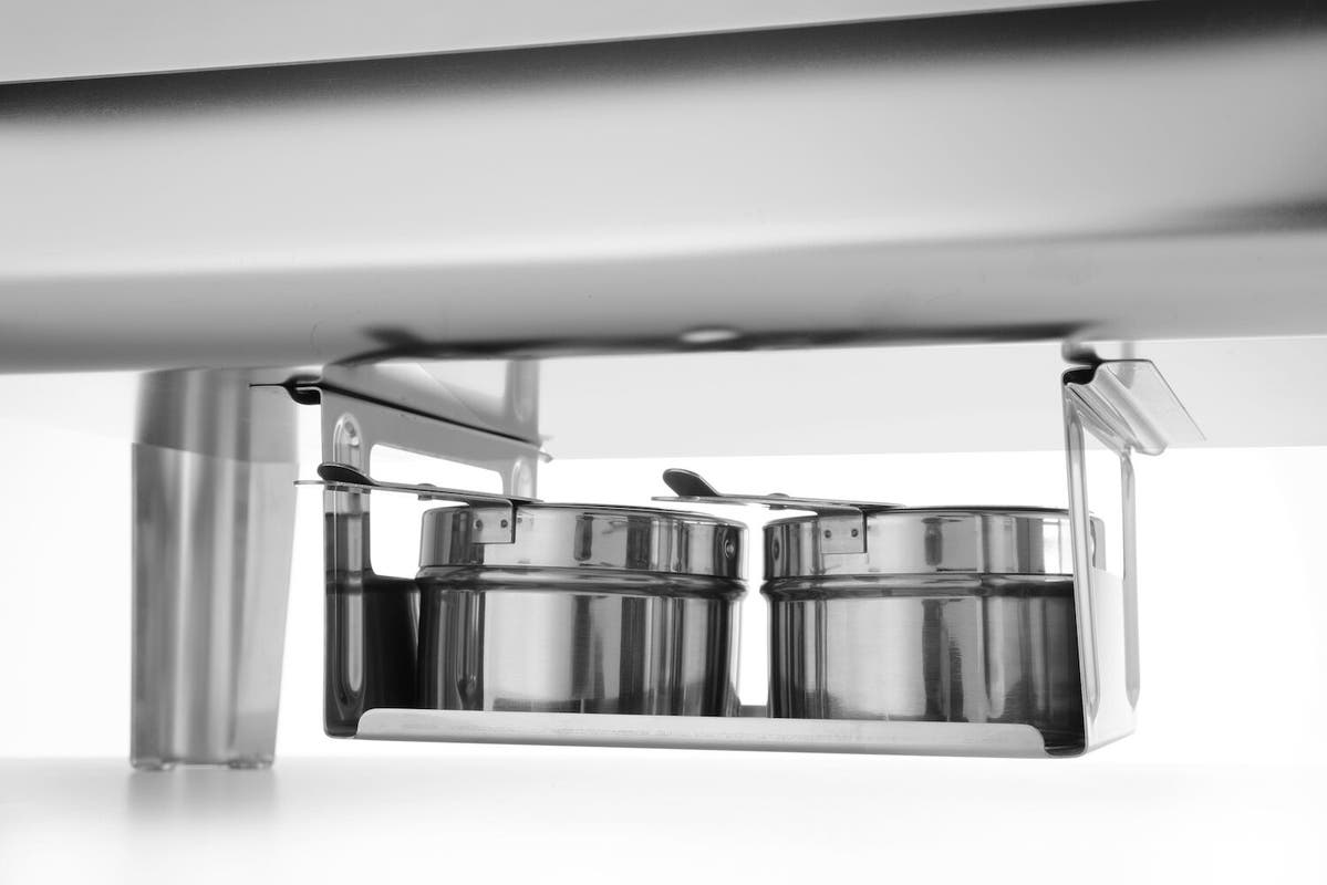 Chafing dish GN 1/1 finitura satinata, Profi Line, 9L, 570x430x(H)290mm
