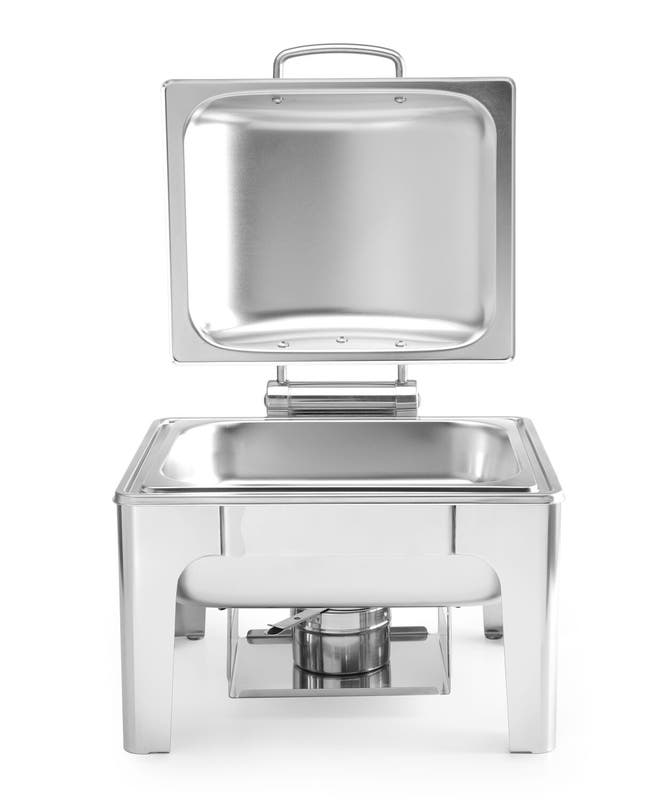 Chafing dish GN 1/2 finitura satinata, 4L, 365x370x(H)280mm