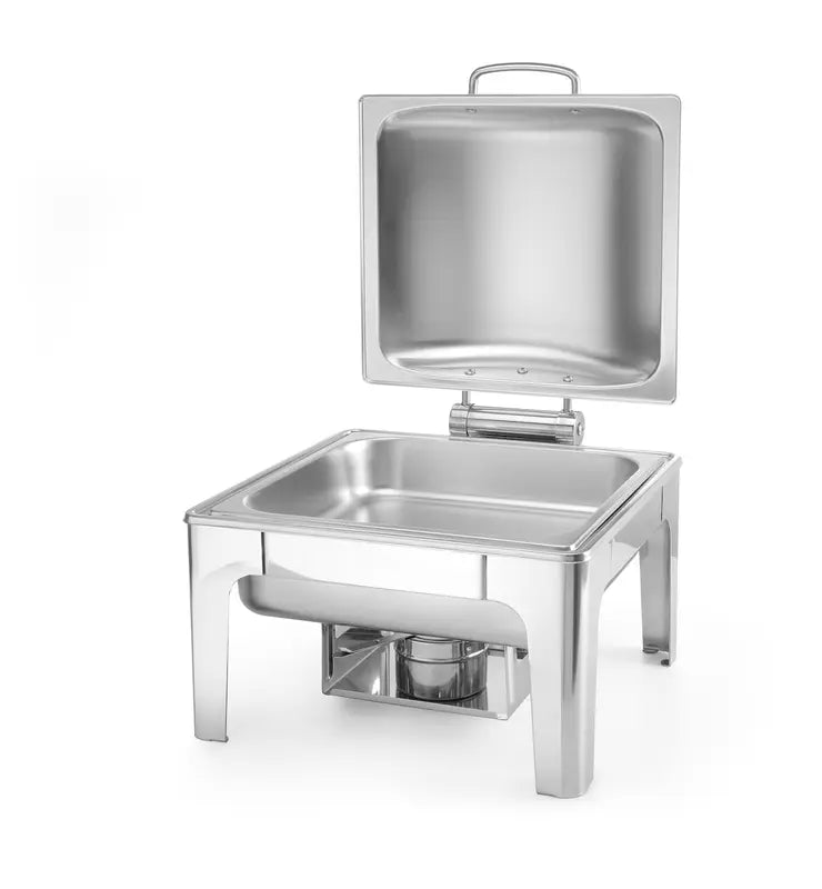 Chafing dish GN 2/3 finitura satinata, 6L, 395x430x(H)290mm