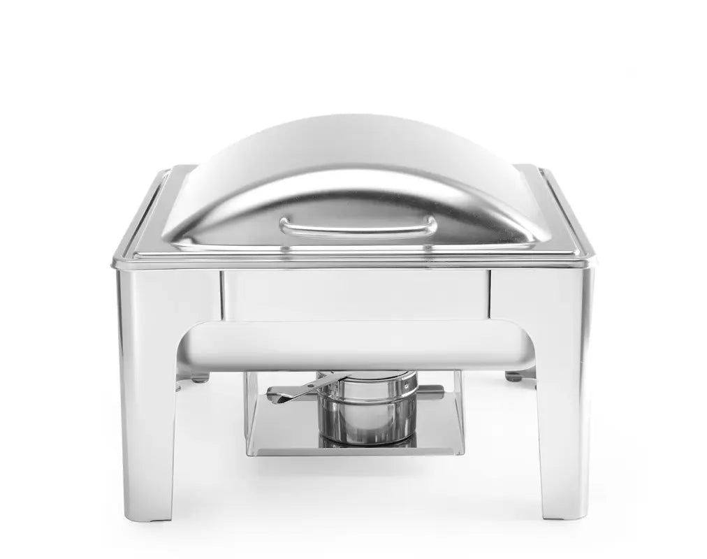 Chafing dish GN 2/3 finitura satinata, 6L, 395x430x(H)290mm