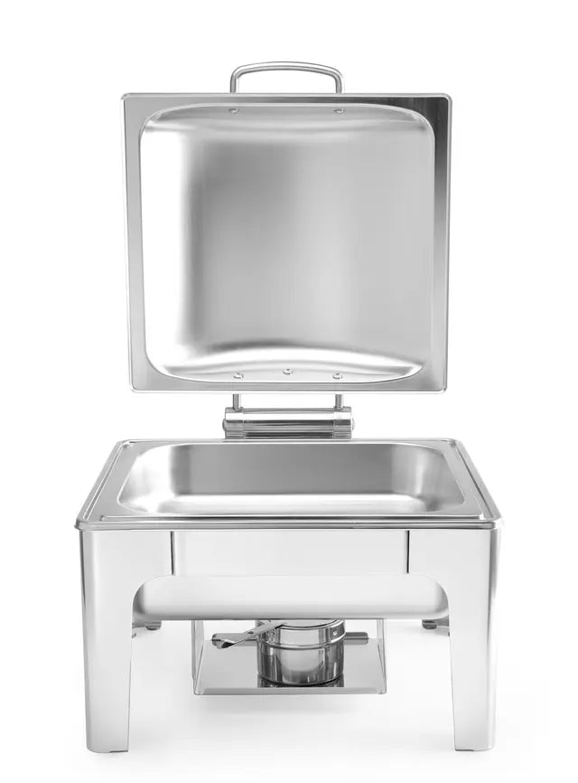 Chafing dish GN 2/3 finitura satinata, 6L, 395x430x(H)290mm
