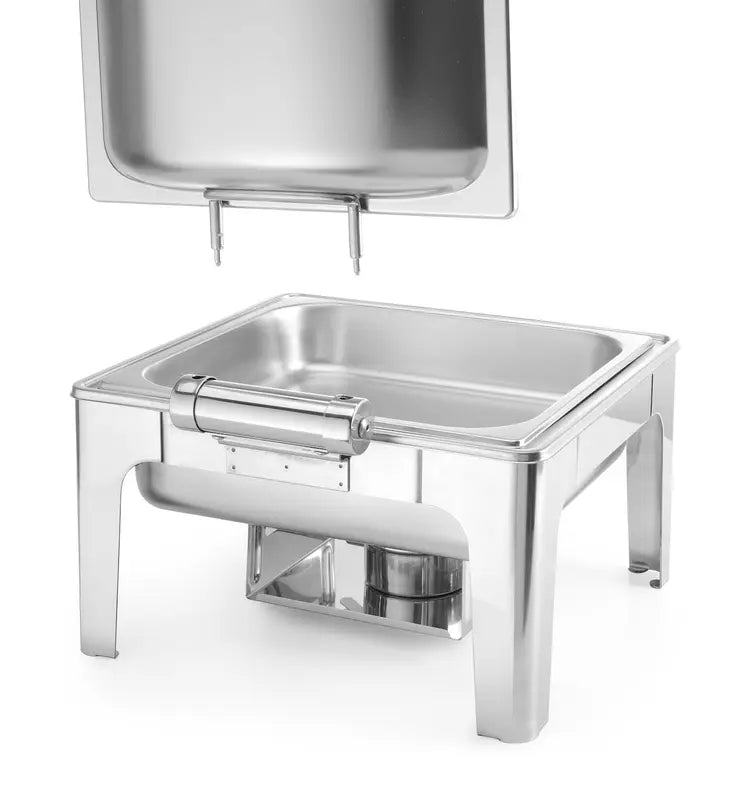 Chafing dish GN 2/3 finitura satinata, 6L, 395x430x(H)290mm