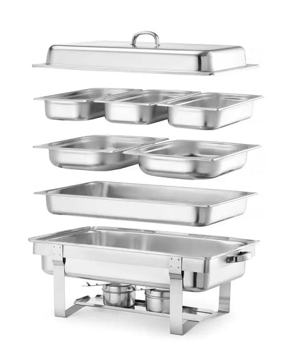 Chafing dish Gastronorm 1/1, 9L, 585x385x(H)315mm