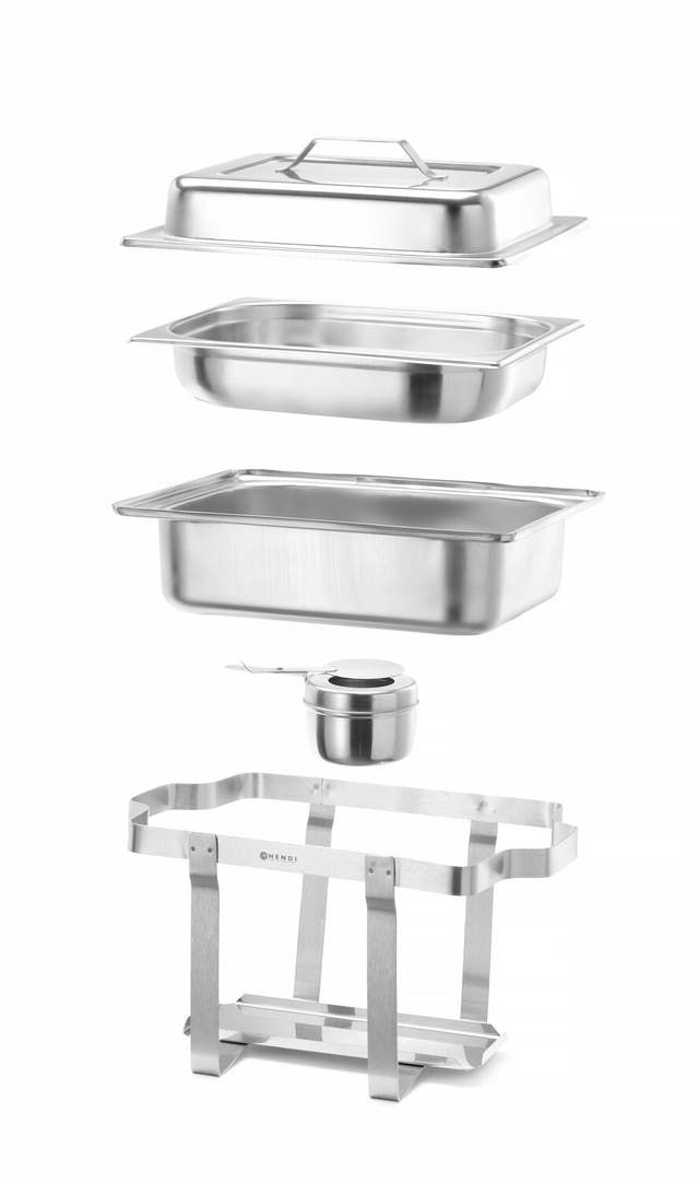 Scaldavivande Gastronorm 1/2, 4,5L, 385x295x(H)310mm