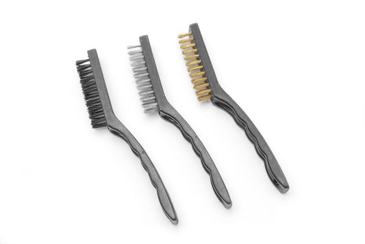 Set di spazzole metalliche strette - 3 pezzi