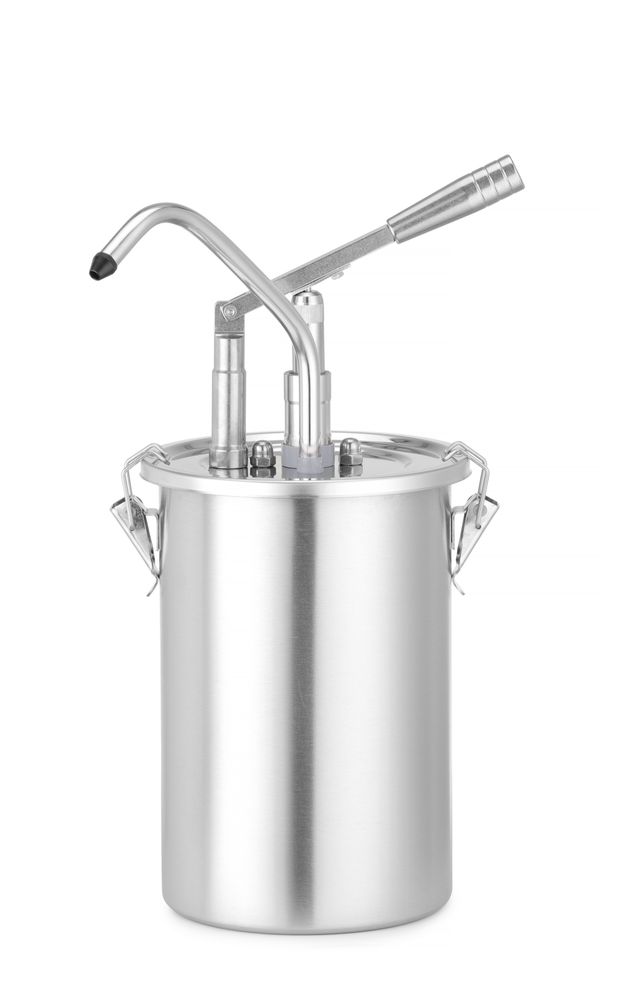 Contenitore per salsa in acciaio inossidabile con dispenser
