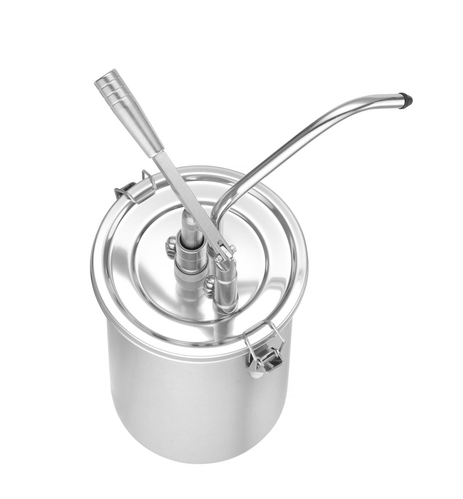 Contenitore per salsa in acciaio inossidabile con dispenser