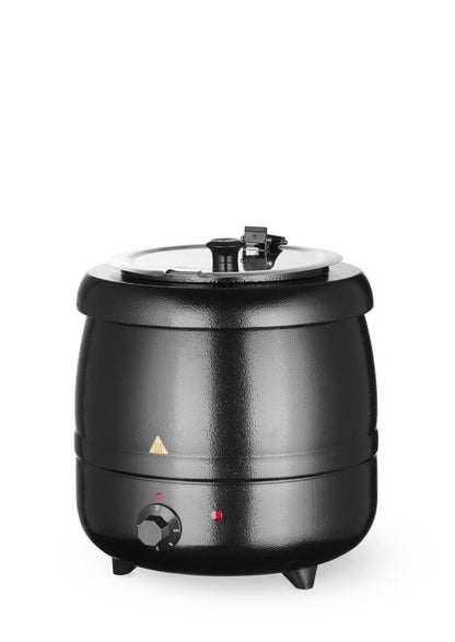 Bollitore per zuppe, 8L, Nero, 230V/400W, ⌀330x(H)363mm