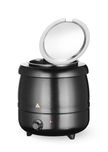 Bollitore per zuppe, 8L, Nero, 230V/400W, ⌀330x(H)363mm