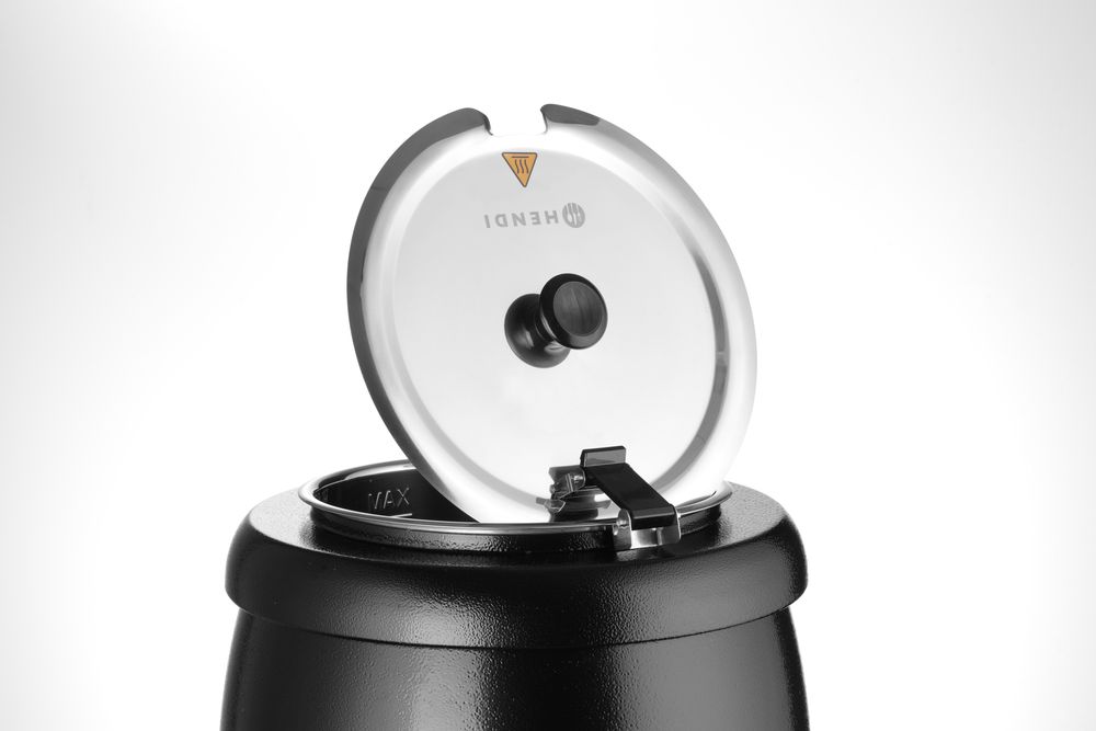 Bollitore per zuppe, 8L, Nero, 230V/400W, ⌀330x(H)363mm