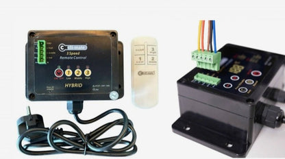 Ventilatore Ibrido con telecomando portata 1500 mch