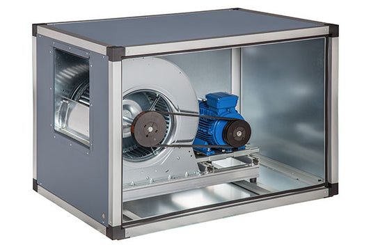 Aspiratore Cassonato a Trasmissione 15000 m³/h - Ventilatore Centrifugo Doppia Aspirazione