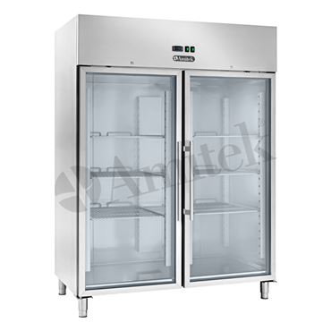 Armadio Refrigerato GN 2/1 AK1412TNG - 2 Porte a Vetro